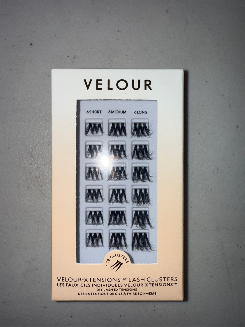 Velour Xtensions Lash Clusters - Volume